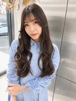 ユイマァル 岡山(YUIMARL)&nbsp;岡山レイヤーカット20代30代ブリーチなしダブルカラーオリーブ