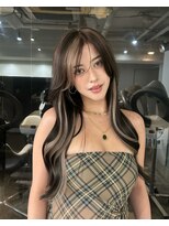 ウィリートーキョー 渋谷(WELLY TOKYO)&nbsp;エクステでデザインカラーを再現♪インナーエクステ