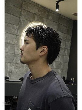 フランクスバーバーリベラルド 横浜(FRANK'S BARBER LIBERALD) MEN’S HAIR//ショートパーマスタイル/ピンパーマ ST
