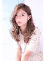 ヘアーアンドファッションシオミエイチ (hair＆fashion shiomi H) [shiomi H　ニュアンスカール・ロング