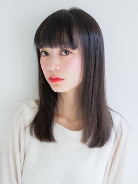 マーブルトウキョウネオリーブ(marbles tokyo neolive) 《MARBLES三軒茶屋》☆ワンレンミディ×ぱっつんバング☆