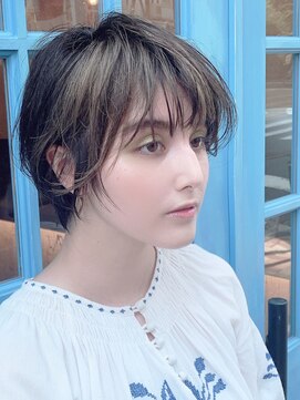 07 バイアフロート(by afloat) 【AKIHIRO】夏耳かけハイライトカラーフォギーベージュ