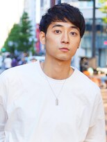 ショートレイヤーかき上げソフトツーブロックビジネス
