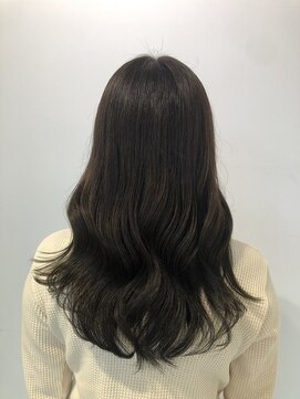 アドラーブル 長岡新保店(adorable) 大人かわいい☆ふんわり愛され透明感アッシュベージュ