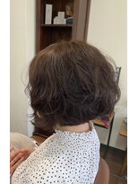 アドア(ADOR) ゆるふわデジタルパーマのボブスタイル