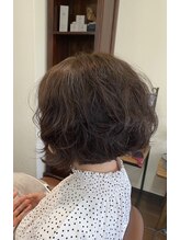 アドア(ADOR) ゆるふわデジタルパーマのボブスタイル