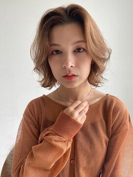 フォッコ(FOCCO) ふんわりボブ×beige