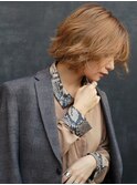 ■SOLセンター南18★■こなれハイトーン/外国人風/ふわふわボブ