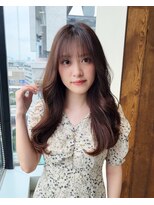 アフロート ギンザ(AFLOAT GINZA)&nbsp;20代30代40代 大人可愛い顔周りで横顔美人ヘアa9