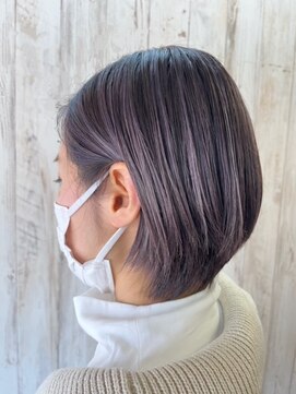 アウラニヘアーリゾート(AULANI Hair Resort) ハイライト×パープル