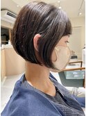 ショートボブ/ボブ/前下がり/グラデーション/20代/30代/40代