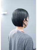 ビリジアンカラーのミニボブ♪
