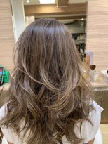 レフア ヘアメイクアンドネイル(lehua +O hairmake&nail) 白髪ぼかしハイライト