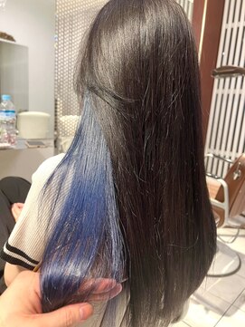 ゴッド ヘアーアンドメイク 高崎西口店(GOD Hair & Make) ブルー