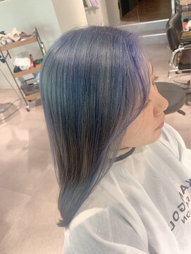 カンゴールサロン 郡山ノース(KANGOL) 白髪を活かす個性的ハイライト