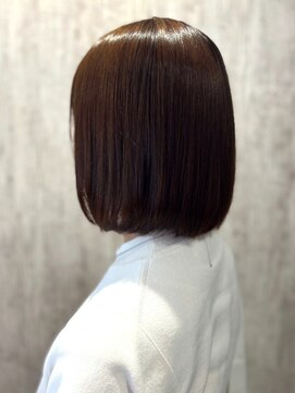 テトテ 門戸厄神店(tetote) 【tetote村山サロンスタイル】艶ボブスタイル