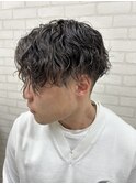 大人の色気あふれるパーマ