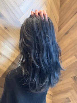 アース 岩槻店(HAIR&MAKE EARTH) 立体感グラデーションブルージュカラー