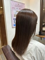 ロコヘアー(Loco hair) ミディアム/白髪染め/ナチュラルブラウン/髪質改善/30代/40代/50