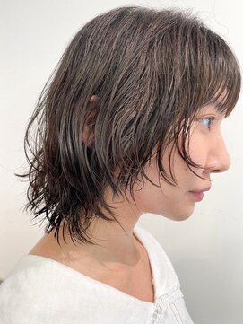 オジョマノ(OjOmano) 〈m6〉大人ショートハイライト髪質改善キッズカット前髪30代40代