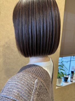 イロハ(iroh)の写真/内側からダメージをしっかり補修◎カラーを繰り返した髪も傷みやパサつきが気にならない潤い溢れる美髪に
