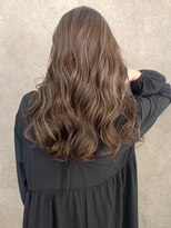 リムレスバイサンク 万代 新潟駅(LIMLESS by cinq)&nbsp;ミルクティーベージュダブルカラーケアブリーチインナーカラー