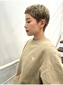 【ショート・ボブ特化サロン】のハイトーンベリーショート