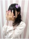 ガーリースタイル/心斎橋/ヘアメ/セットサロン