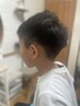 【子育て応援♪】小中学生カット（シャンプーあり）　2500円