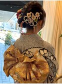 王道シニヨン（成人振袖）＊ tommy