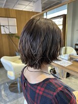 フラム(fulam)&nbsp;レイヤーボブ×コテ巻き風パーマ