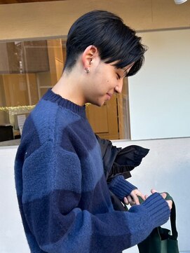 バブルス 春日部店(BUBBLES) メンズセンター分けショート