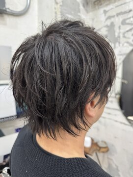 サル(saru) #メンズカット × #ニュアンスパーマ