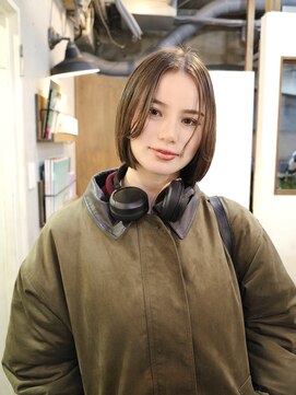 ミル(milu) 【リオン】ボブ/切りっぱなしボブ/ミニボブ/四条/河原町