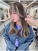 Emma ecole フェイスフレーミングミルクティーベージュ/名古屋栄