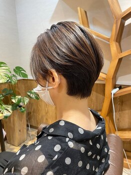 ハッシュバイリノア 喜連瓜破店(HASH by LINOAH)の写真/ライフスタイルに寄り添い、魅力を最大限に引き出し、魅せるシルエットへ...乾かすだけで綺麗にまとまる♪