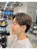 メンズマッシュメンズカットシャドウパーマメンズパーマ