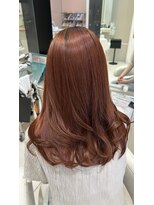 アヴァンス 深井店(AVANCE.) 髪質改善カラー×オレンジ