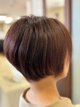 ヘアーガーデン ハッカドウ(hair garden 髪花堂) ショートボブ