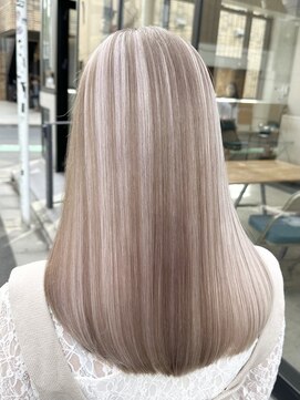 フリーラ 横浜(freera) ブリーチカラー ダブルカラー ホワイトカラー 髪質改善 艶髪