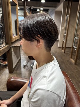 レリーヘアーデザイン(lelie hair design) -lelie-Yuma☆メンズナチュラルセンターパート