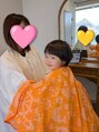 ラポールヘア 春日井神領店(RAPPORT HAIR)&nbsp;ひとり座りができなくても、抱っこでもOKですよ！