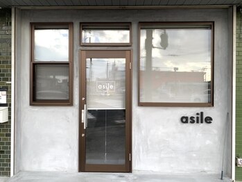 アジール(asile)の写真/【STAFF1人の個室サロン】周りを気にせず安心できる＆話しやすい空間が人気！経験豊富な技術で理想が叶う◎