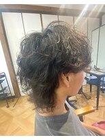 エイルヘアー トウカダイ(AYL hair toukadai)&nbsp;サーフカール/ウルフカット/ルーズパーマ