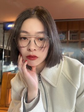 ノラ ヘアーサロン(NORA HAIR SALON) 【喜友名】ボブカットレイヤーカットくびれヘア