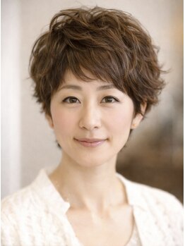 スポットアジト(SPOT AJITO)の写真/あなたの髪癖を魅力に変えるスタイル創りが好評◎カットで毛量や長さを上手く調整してナチュラルHairに♪