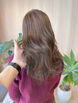 オン キャナルシティ博多前店(on) 【博多で叶う】レイヤーカット×脱赤みマロンブラウン20代