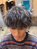 ジュンヌオム リンカラン(Jeune Homme LINGKARAN)&nbsp;波巻きマッシュ×メッシュ
