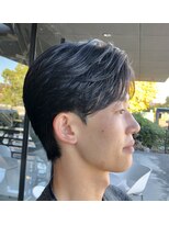 シンク ヘアーショップ(shink hair shop) センターパート&ニュアンスパーマ