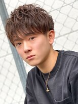 エルマーク 神戸元町(L-MARK)&nbsp;メンズパーマ/ツイストスパイラル/サーフカール/men's/眉毛